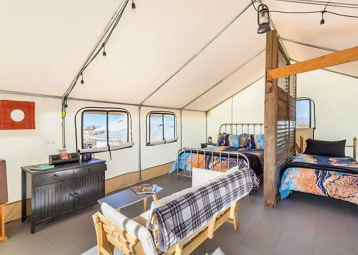 Luxuszelt Cozy Old West Glamping Walk To *