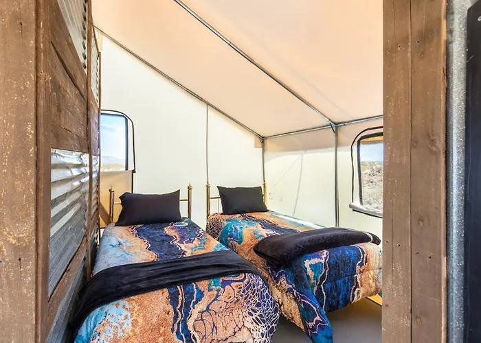 Cozy Old West Glamping Walk To Luxuszelt *
