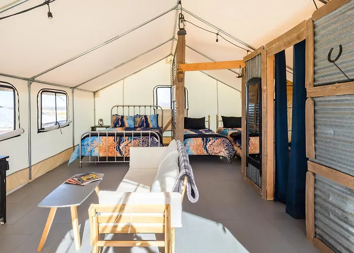 Luxuszelt Cozy Old West Glamping Walk To *