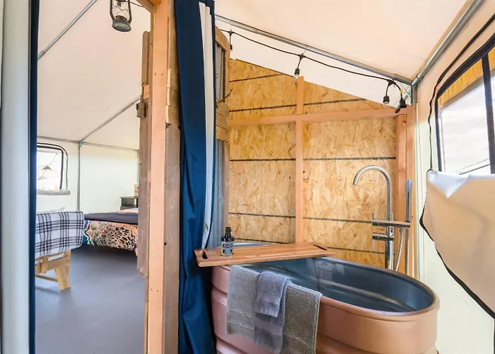 Luxuszelt Cozy Old West Glamping Walk To