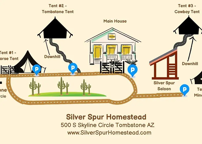 Cozy Old West Glamping Walk To *